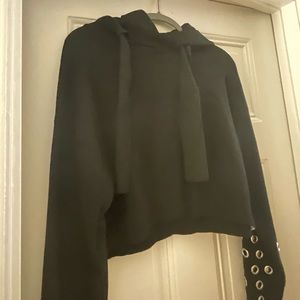 Soft Zara Sweatshirt with Silver Rivets